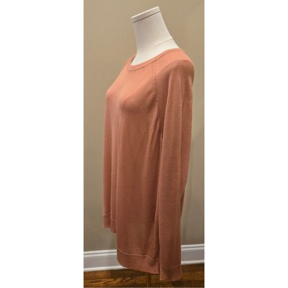 Torrid Tissue Weight Knit Pullover Long Sleeve Sweater Dusty Pink NWT Size 1X - Picture 4 of 9